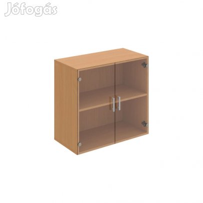 Üveges vitrin Drive D2 8002 bükk