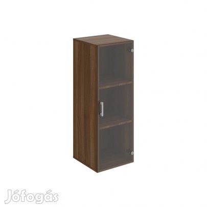 Üveges vitrin Drive D3 4002 dió