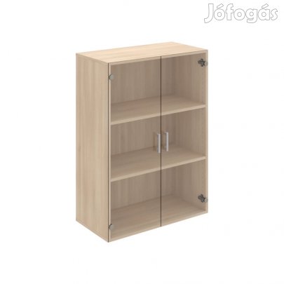 Üveges vitrin Drive D3 8004 akác