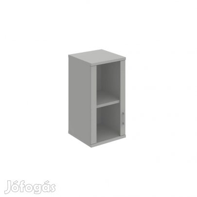 Üveges vitrin Strong S2 4002LH szürke