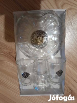Üvegkészlet eladó