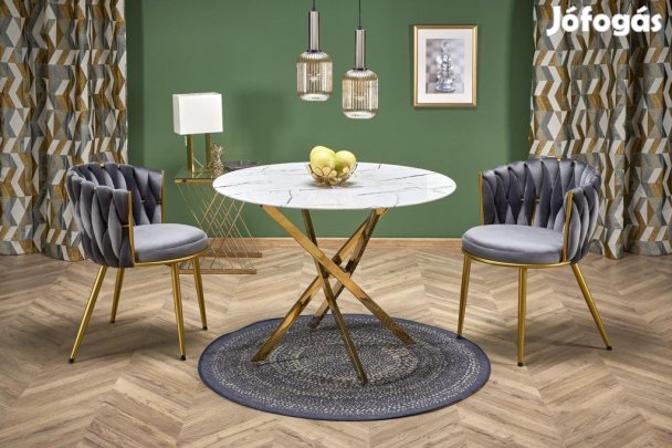 Üveglapos étkezőasztal T24580