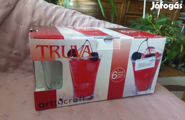 Üvegpohár készlet, Új!