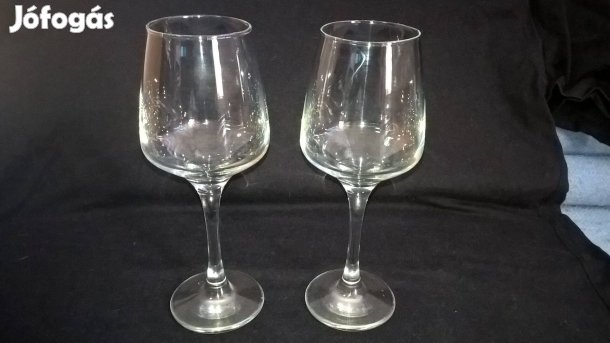 Üvegpohár pohár boros pezsgős konyakos teás üveg kehely