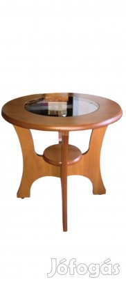 Üvegtetős körasztalka eladó!
