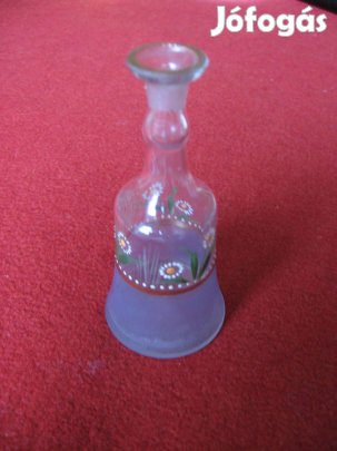 Üvegváza, festett