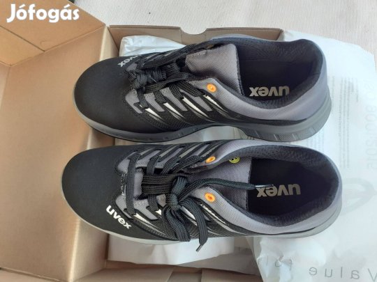 Uvex 2 trend félcipő, 43-as méret, munkavédelmi cipő S2 SRC