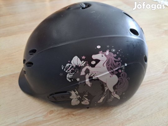 Uvex Onyxx kobak 49-54 cm, lovas sisak