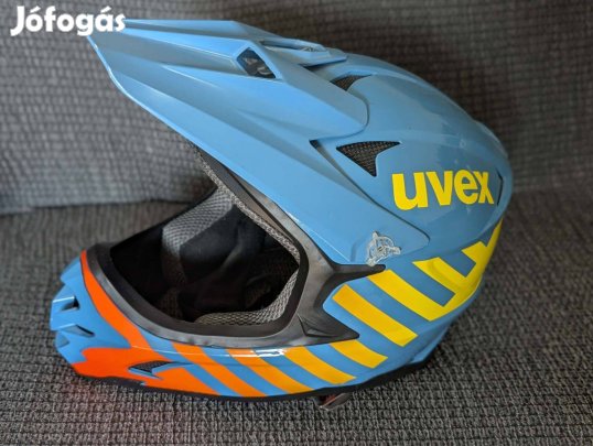 Uvex cross bukósisak L méret megkímélt, sportos, alig használt