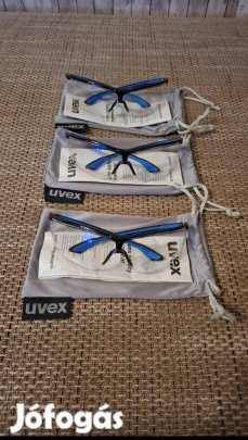 Uvex védőszemüveg 3db tokban