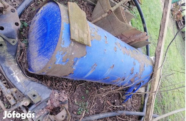 Üzemanyag tartály 200x30x60cm!400 Liter,Hatalmas vaslemez ,pót tank