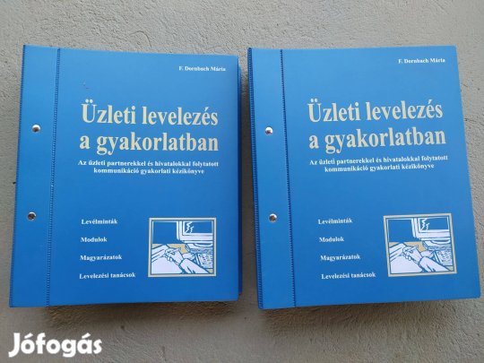 Üzleti levelezés könyvek