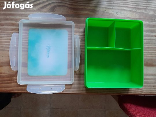 Uzsonnás doboz, 3 rekeszes