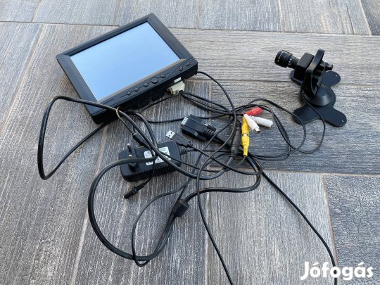 VGA monitor 8" + kamera