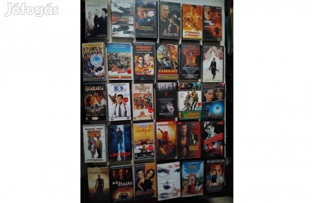 VHS Video Film Kazetták-2