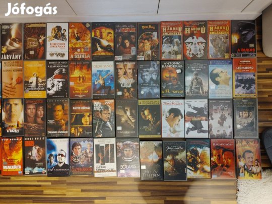 VHS filmek 900Ft/db tól