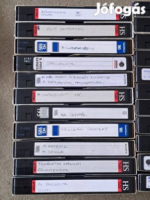 VHS kazetták (54 db egyben)