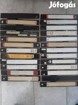 VHS kazetták egyben 