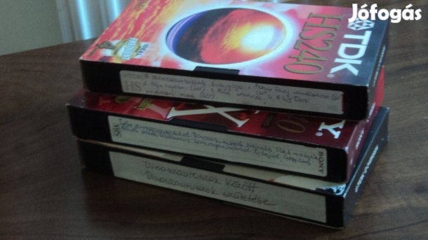 VHS kazetták sokféle témában