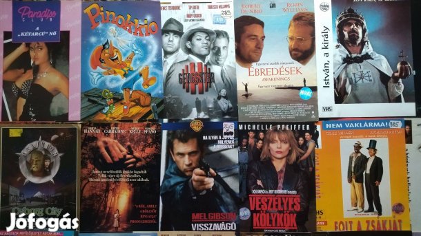 VHS videókazetta Boritók