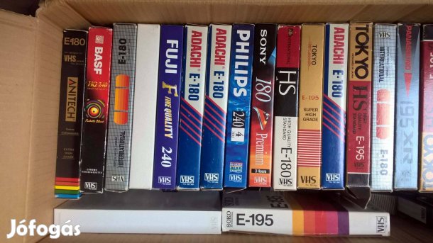 VHS videokazetták