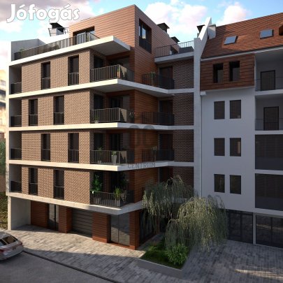 VIII. kerületi eladó új építésű tégla társasházi lakás