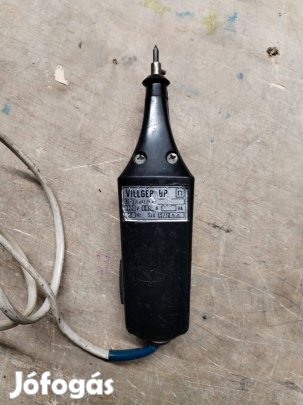 VILLGÉP BP Retró kézi gravírozógép, működő gyűjtői darab