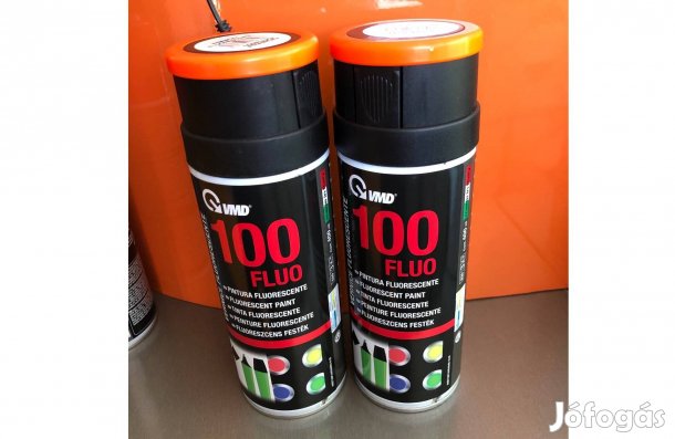 VMD Narancssárga Fluoreszkáló festék spray - 2x 400 ml