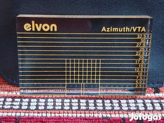 VTA azimuth beállító sablon lemezjátszó hangszedő tű bakelit vinyl Új