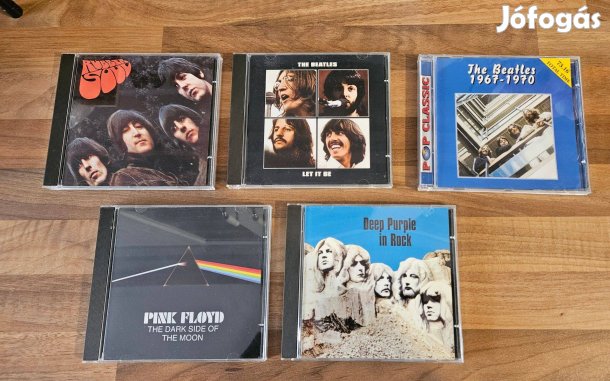 VTCD magyar CD-k: Beatles, Deep Purple