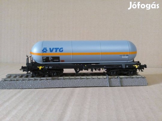 VTG gázszállító tartálykocsi (szürke) H0