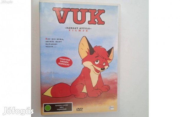 VUK- Magyar mesék sorozat , karcmentes DVD