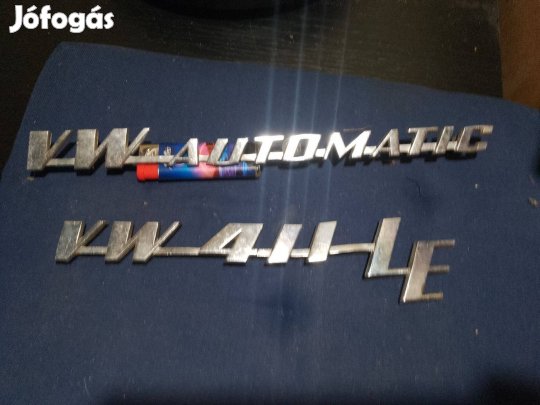 VW 411.Automatic felírat