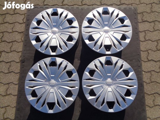 VW-Audi gyári lemezfelni 17-es, 5×112-es dísztárcsával újszerűen eladó