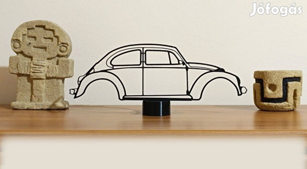 VW Bogár sziluett dekoráció - asztali dísz