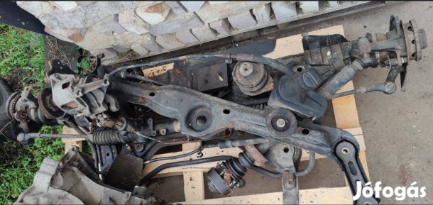 VW Golf 3 első futómű, szervós kormánymű, féltengelyekkel