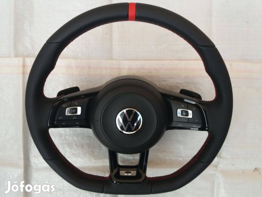 VW Golf 7 TCR, F1 váltós sport bör kormány