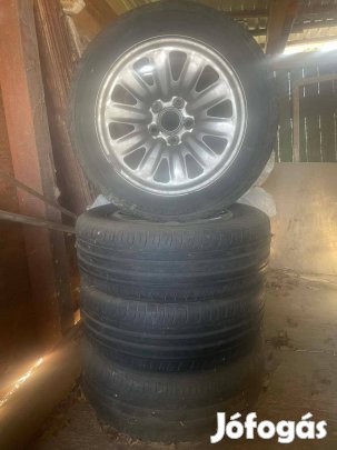 VW Hybrid 5x112 6Jx16" ET-48 4-db acéllemez felni gumival