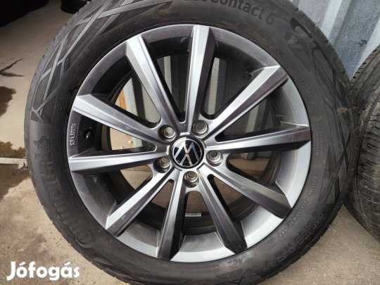 VW Passat b8 sharan 7n caddy t-roc gyári alufelni 5x112 17"