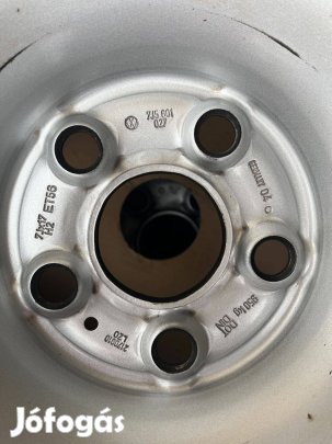 VW T6 17" gyári lemezfelni garnitúra eladó