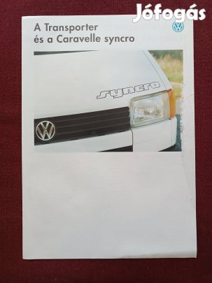 VW Transporter syncro magyar prospektus 
