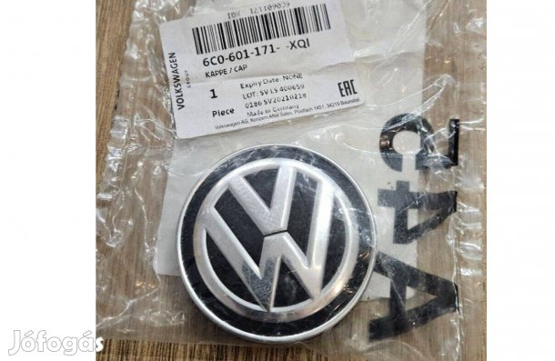 VW Volkswagen alufelni embléma felniközép 6C0601171 Xqi
