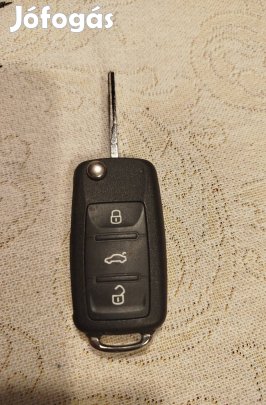 VW , Skoda , Seat 3 gombos távirányító a működő elektronikával