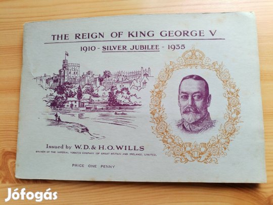 V.György Ezüst Jubileumi 1910-1935 Koronázási album szép db