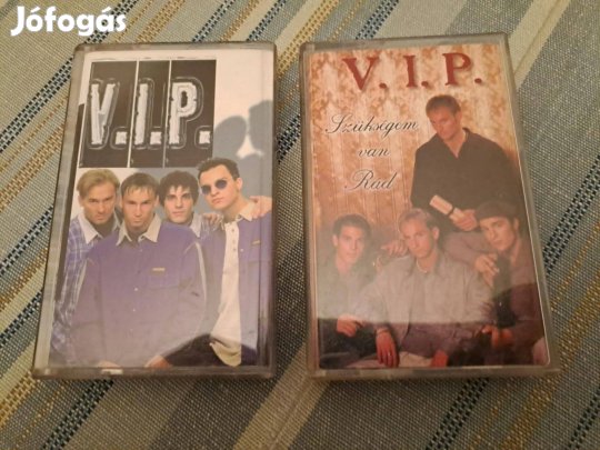 V.I.P. kazetta - 2 db