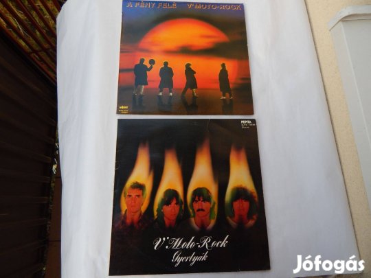 V'Moto-Rock Bakelit Vinil Albumok 2-es Szettben
