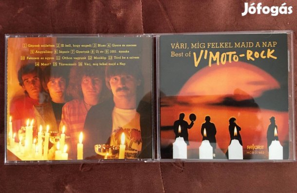 V'Moto-Rock Várj, Míg Felkel Majd A Nap - Best Of V'Moto-Rock CD 1991