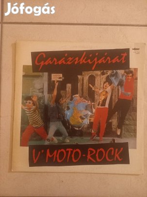 V'Moto-Rock bakelit lemez 
