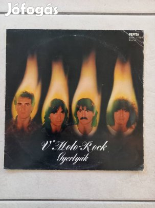 V'Moto-Rock bakelit lemez 