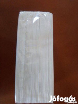 V Z hajtogatott fehér kéztörlőpapír 2 rétegű 100% cell papírtörlő